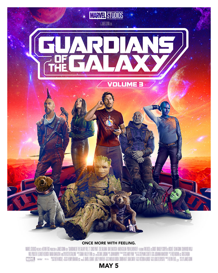 Guardians of the Galaxy Vol. 3 second poster