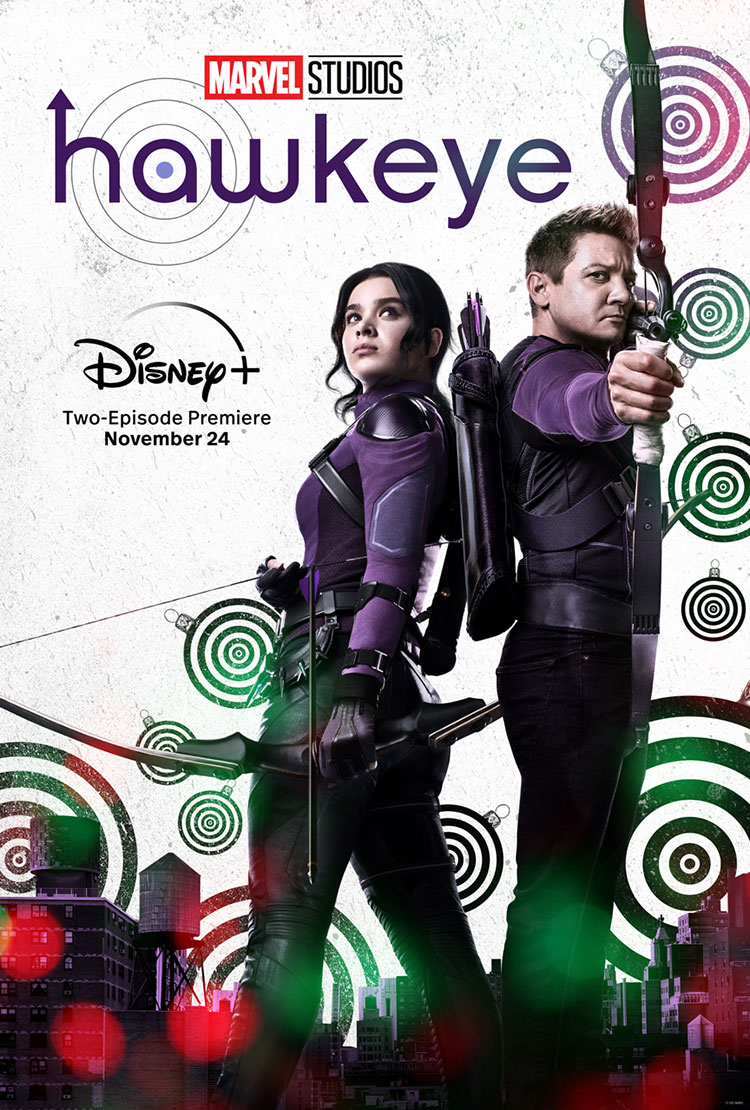 Hawkeye on Disney+ poster