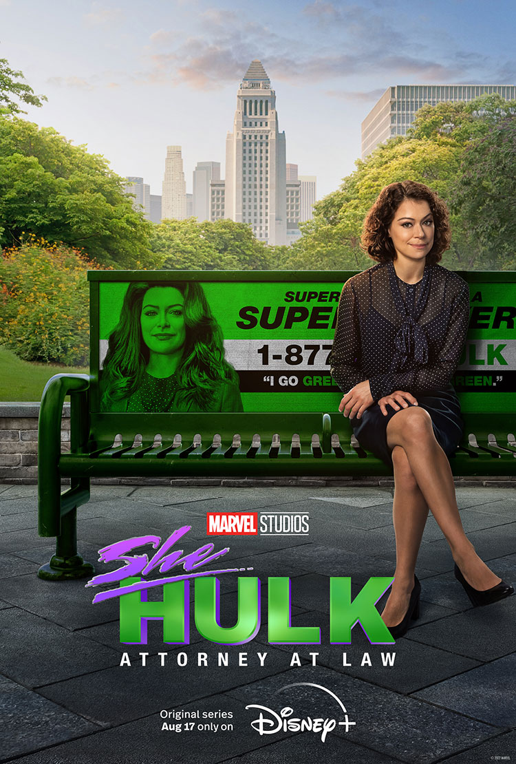 She-Hulk on Disney+ poster