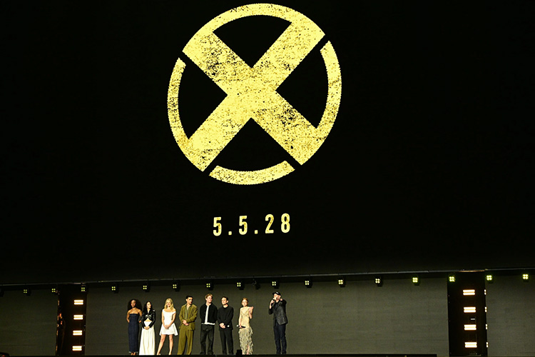 X-Men logo shown at d23